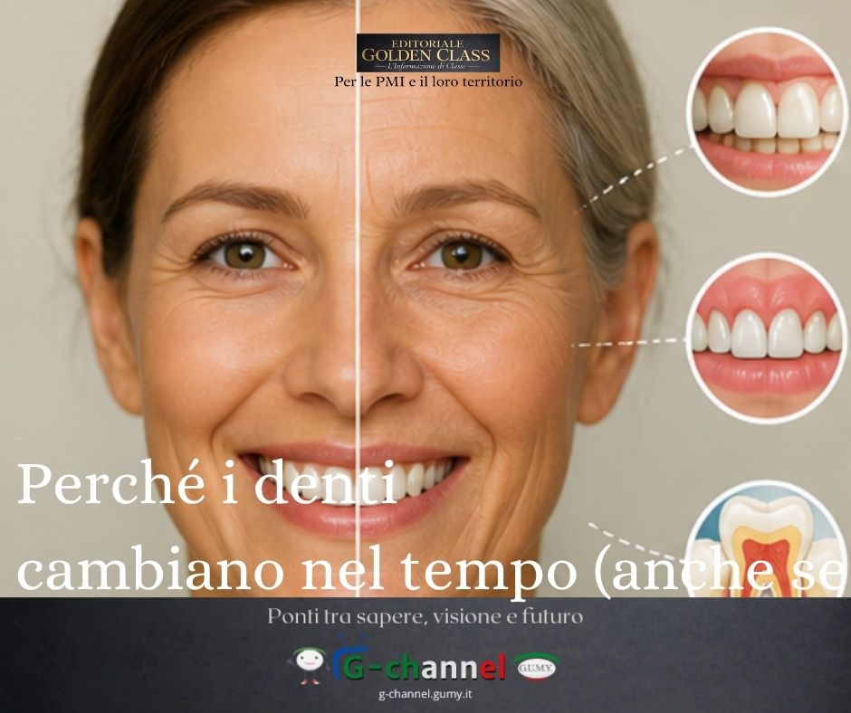 Perché i denti cambiano nel tempo (anche se li curi)